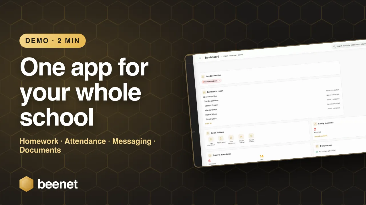 Preview of the BeeNet product demo
